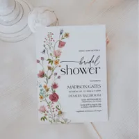 Floral Bridal Shower Invitation