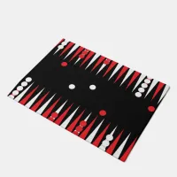 Backgammon Board Game Doormat