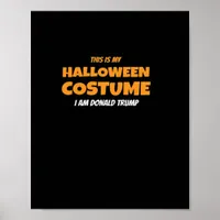 Halloween Donald  Costume Trumpkin Ideas Classic Poster