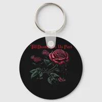 Till Death Do Us Part Classic – Love Design Keychain