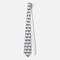 Martial Arts Bold Black Belt Tie