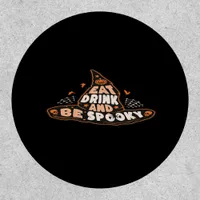 Eat Drink And Be Spooky Essential Vintage Style Patch