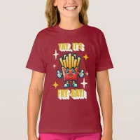 Yay, it's Fry-Day! Funny Kawaii French Fries T-Shirt