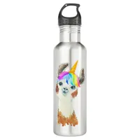 Llamacorn Stainless Steel Water Bottle