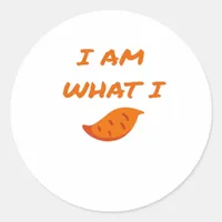 I'm What I Yam Classic Classic Round Sticker