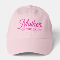 Simple Minimalist Girly Mother of the Bride Performance Cap