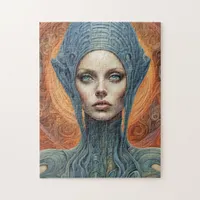 An Alien Woman Jigsaw Puzzle