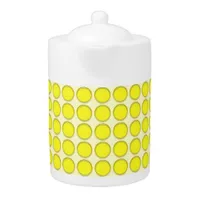 Teapot - Yellow Dots