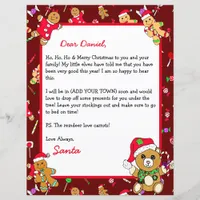 Personalized Letter from Santa Claus