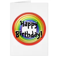 Greeting Card - Colorful Circles