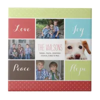 four photos collage Mod photo tile