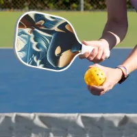 Majestic Encounter: Whale and Eagle Pickleball Paddle