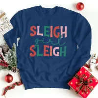 Festive Sleigh Girl's Comfort Sweatshirt