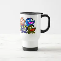 Halloween Monster Friends Travel Mug