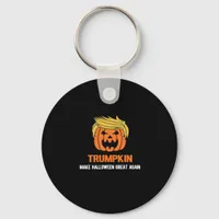 Trumpkin Make Halloween Great Again Classic Keychain