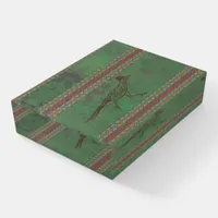 Southwest Roadrunner Sagebrush Green Paperweight