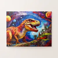 Childrens Colorful Dinosaur Jigsaw Puzzle