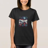 Cottagecore And Aesthetic Goblincore Mushroom Fair T-Shirt
