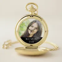 Mother photo pocket watch