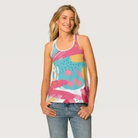 Colorful Abstract Tank Top