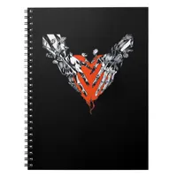 Holding Heart Classic Design Notebook