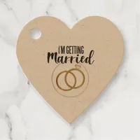 I'm Getting Married Favor Tags