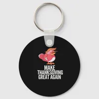 Make Thanksgiving Great Again Trumpkin – Basic Pum Keychain