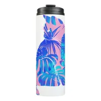 botanical cat thermal tumbler