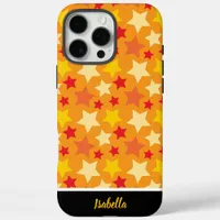 Colorful stars create a vibrant autumn backdrop iPhone 16 pro max case