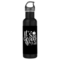 It’s Fall Y’all! Trendy Graphic Stainless Steel Water Bottle