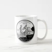 Faux California State Quarter Yosemite Valley Muir Coffee Mug