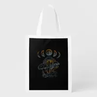 Goblincore Aesthetic Academia Cottagecore Mushroom Grocery Bag