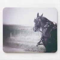 Amish Horse Mouse Pad