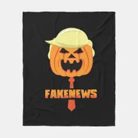 Trumpkin Make Halloween Great Again - News Classic Fleece Blanket