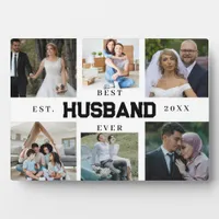 Best Husband Ever | 6 Photo Collage Plaque