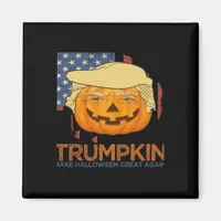 Trumpkin Halloween Funny Design Magnet