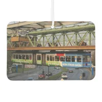 Floating Train Wuppertal Schwebebahn Germany Air Freshener