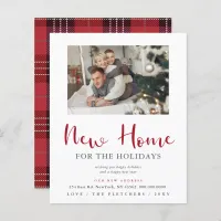 Budget Modern Holidays Photo Moving Holiday Card