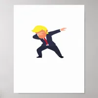 Funny Dabbing Design Classic Poster