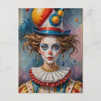 Clown Postcard