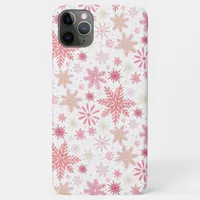 Pink Snowflakes iPhone / iPad case