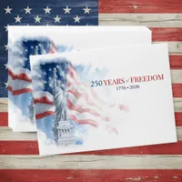 America's Semiquincentennial 250 Years Freedom Envelope