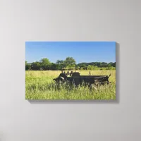 Antique Farm Wagon Canvas Print