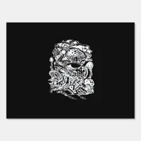 Cottagecore Aesthetic Frog Mushroom Goblincore Cre Sign