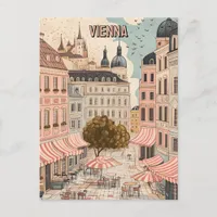 Visit Cafe's of Vienna Postcard