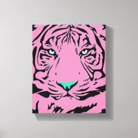 Pink Tiger Canvas Print