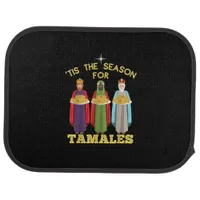 Tis Season For Tamales Funny Mexican Christmas Car Floor Mat