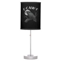 F-Caw-F Funny Quote Table Lamp