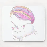 Adorable Caticorn Mouse Pad