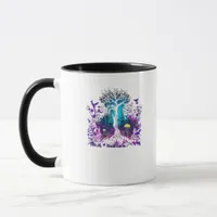 Fey Gothic Emo Goblincore Aesthetic  Forest Graphi Mug